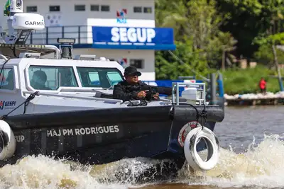 Base fluvial completa 4 anos e já apreendeu 4,8 toneladas de droga