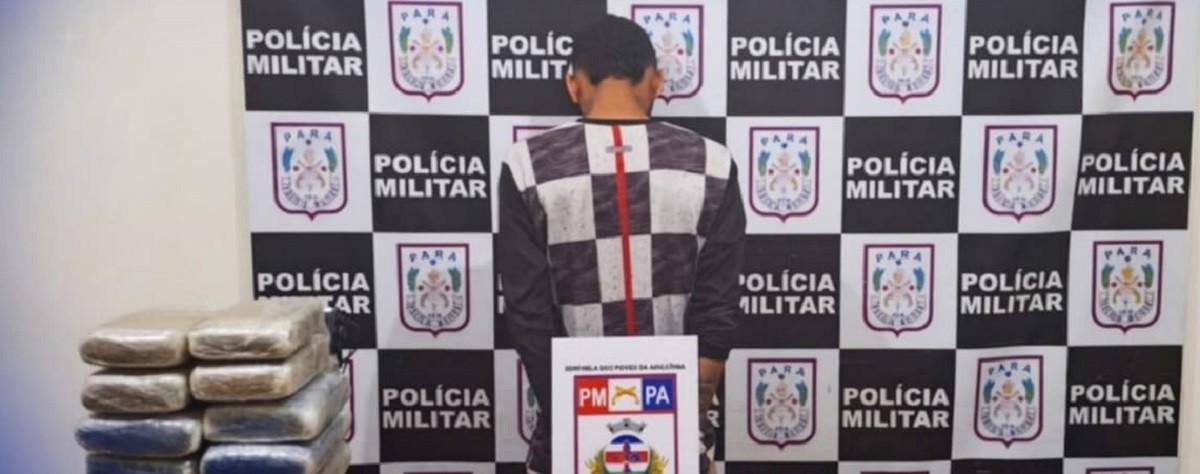 Polícia prende dois suspeitos com mais de 24 quilos de droga em Juruti